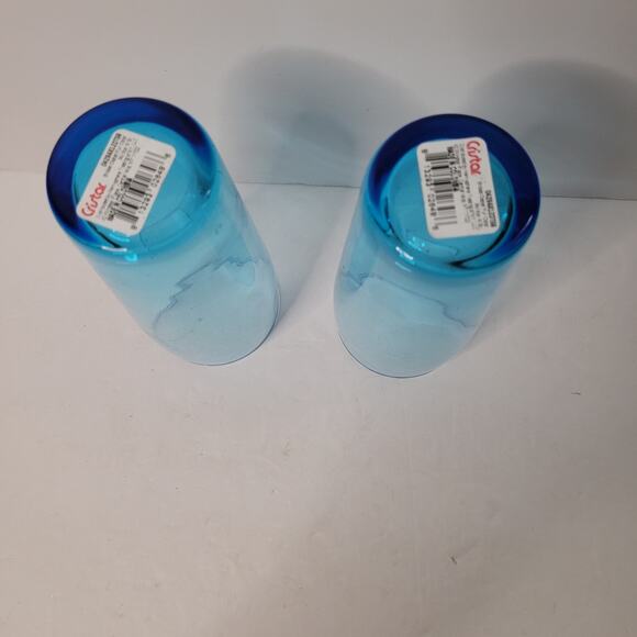 Blue Glass Tumblers - Picture 5 of 6